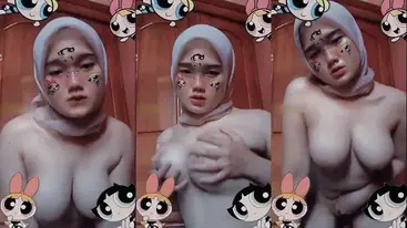 ABG Jilbab Diremas Keras Nangis Keenakan